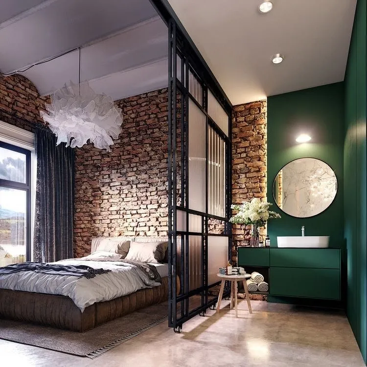 Дизайн спальни в стиле лофт: 40+ лучших ...